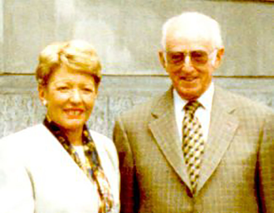 Photo of Simon and Hildegard Rothschild